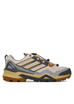 Trekkingi adidas Terrex Skychaser GORE-TEX IH1094 Beżowy ze sklepu eobuwie.pl w kategorii Buty trekkingowe męskie - zdjęcie 181897483