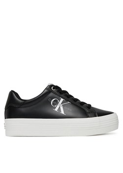 Tenisówki Calvin Klein Jeans YW0YW00847 Czarny ze sklepu eobuwie.pl w kategorii Trampki damskie - zdjęcie 181897654