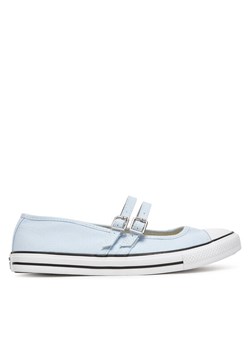 Baleriny Converse Chuck Taylor All Star Dainty Mary Jane A13799C Błękitny ze sklepu eobuwie.pl w kategorii Balerinki - zdjęcie 181898004