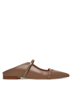 Klapki MALONE SOULIERS Maureen Flat 328 Brązowy ze sklepu eobuwie.pl w kategorii Klapki damskie - zdjęcie 181898130