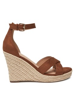 Espadryle ONLY Shoes Onlamelia-18 Mf Wedge 15335555 Brązowy ze sklepu eobuwie.pl w kategorii Espadryle damskie - zdjęcie 181898410