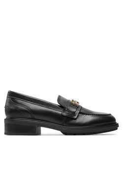 Loafersy Tommy Hilfiger FW0FW08257 Czarny - id: 0000304438110 - marki Tommy Hilfiger - 181898550 Loafersy Tommy Hilfiger FW0FW08257 Czarny ze sklepu eobuwie.pl w kategorii Lordsy damskie - zdjęcie 181898550