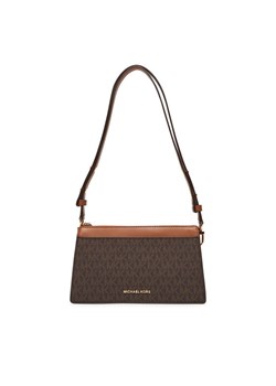 Torebka MICHAEL Michael Kors 32S5G8EC7B Brązowy ze sklepu eobuwie.pl w kategorii Listonoszki - zdjęcie 181898583