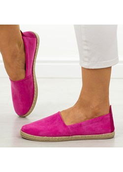 Różowe espadryle damskie, półbuty Potocki 16009 ze sklepu suzana.pl w kategorii Espadryle damskie - zdjęcie 181907962