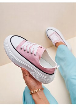Royalfashion Trampki damskie na platformie Beemes ze sklepu royalfashion.pl w kategorii Trampki damskie - zdjęcie 181908332
