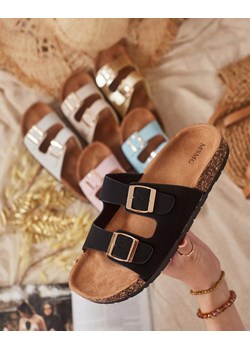 Royalfashion Damskie klapki na płaskiej podeszwie Ottoma ze sklepu royalfashion.pl w kategorii Klapki damskie - zdjęcie 181908451