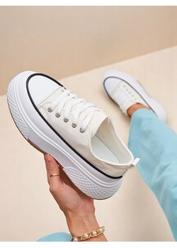 Royalfashion Trampki damskie na platformie Beemes ze sklepu royalfashion.pl w kategorii Trampki damskie - zdjęcie 181908761