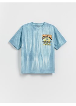 Reserved - T-shirt SpongeBob - złamana biel ze sklepu Reserved w kategorii T-shirty chłopięce - zdjęcie 181914900