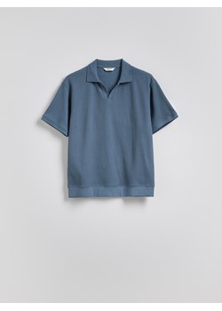 Reserved - Koszulka polo comfort fit - granatowy ze sklepu Reserved w kategorii T-shirty męskie - zdjęcie 181916950