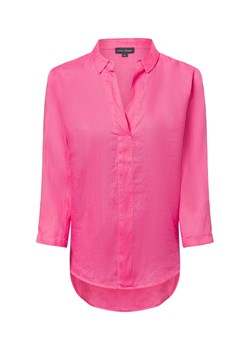 Franco Callegari Damska bluzka lniana Kobiety len koralowy jednolity ze sklepu vangraaf w kategorii Bluzki damskie - zdjęcie 181919592