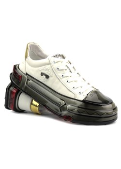 Nowoczesne sneakersy męskie - JOHN DOUBARE 9699, białe ze sklepu ulubioneobuwie w kategorii Trampki męskie - zdjęcie 181920300