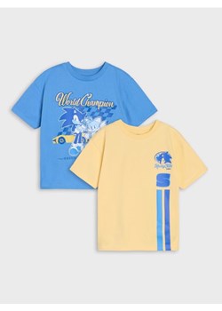 Sinsay - Koszulki 2 pack Sonic The Hedgehog - wielobarwny ze sklepu Sinsay w kategorii T-shirty chłopięce - zdjęcie 181929443