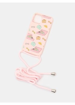 Sinsay - Etui na iPhone ze sznurkiem 11/XR Pusheen - różowy ze sklepu Sinsay w kategorii Etui - zdjęcie 181929682