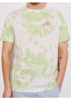 Sinsay - Koszulka tie-dye - zielony ze sklepu Sinsay w kategorii T-shirty męskie - zdjęcie 181930084