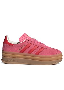 Buty młodzieżowe adidas Originals Gazelle Bold J JQ7407 - różowe ze sklepu streetstyle24.pl w kategorii Buty sportowe damskie - zdjęcie 181930284