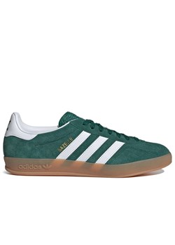 Buty adidas Gazelle Indoor JI2062 - zielone ze sklepu streetstyle24.pl w kategorii Buty sportowe męskie - zdjęcie 181930343