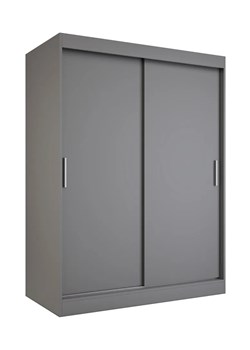 Antracytowa szafa przesuwna 150 cm Tandi ze sklepu Edinos.pl w kategorii Szafy - zdjęcie 181930400