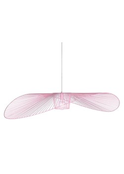 Wisząca lampa druciana kapelusz różowa Minihat ze sklepu Edinos.pl w kategorii Lampy wiszące - zdjęcie 181930574