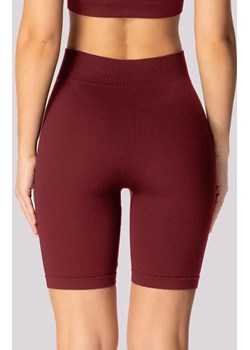 Mona kolarki damskie burgund Ribbed, Kolor burgund, Rozmiar S/M, Mona ze sklepu Intymna w kategorii Szorty - zdjęcie 181932064