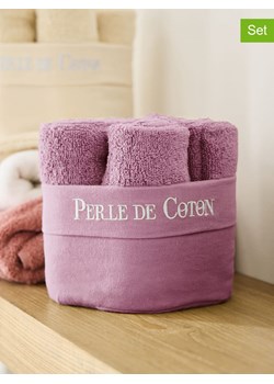 Soft by Perle de Coton Ręczniki (6 szt.) w kolorze szaroróżowym dla gości ze sklepu Limango Polska w kategorii Ręczniki - zdjęcie 181933630