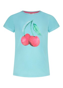 Topo Koszulka &quot;Cherry&quot; w kolorze błękitnym ze sklepu Limango Polska w kategorii Bluzki dziewczęce - zdjęcie 181934443