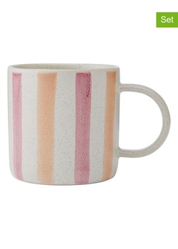 Mikasa Kubki (2 szt.) w kolorze jasnoróżowo-żółtym - 380 ml ze sklepu Limango Polska w kategorii Kubki - zdjęcie 181934874