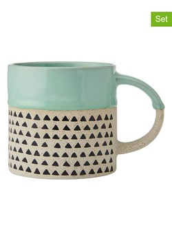 Mikasa Kubki (2 szt.) w kolorze miętowo-beżowym - 390 ml ze sklepu Limango Polska w kategorii Kubki - zdjęcie 181934900