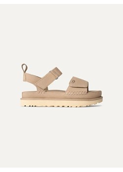 UGG Skórzane sandały &quot;Goldenstar&quot; w kolorze beżowym ze sklepu Limango Polska w kategorii Sandały damskie - zdjęcie 181935682
