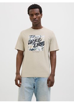 Jack &amp; Jones Koszulka &quot;Hawaii&quot; w kolorze kremowym ze sklepu Limango Polska w kategorii T-shirty męskie - zdjęcie 181935843