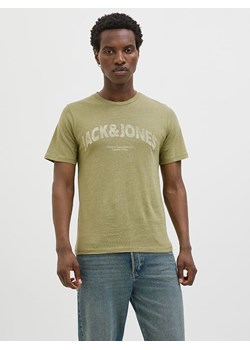 Jack &amp; Jones Koszulka &quot;Almeria&quot; w kolorze zielonym ze sklepu Limango Polska w kategorii T-shirty męskie - zdjęcie 181936584