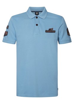 Petrol Koszulka polo w kolorze błękitnym ze sklepu Limango Polska w kategorii T-shirty męskie - zdjęcie 181936621