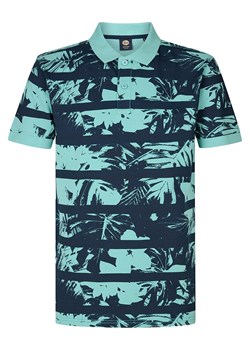 Petrol Koszulka polo w kolorze turkusowo-granatowym ze sklepu Limango Polska w kategorii T-shirty męskie - zdjęcie 181936672