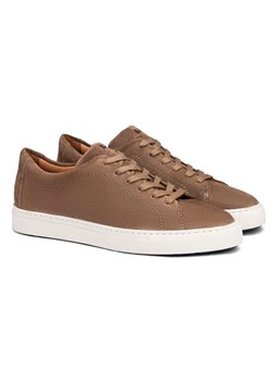 LLOYD Skórzane sneakersy w kolorze jasnobrązowym ze sklepu Limango Polska w kategorii Trampki męskie - zdjęcie 181936772