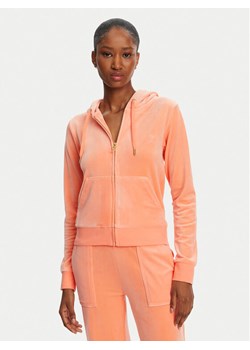 Juicy Couture Bluza Robertson JCAP176 Pomarańczowy Slim Fit - id: 0000305032935 - marki Juicy Couture - 181939493 Juicy Couture Bluza Robertson JCAP176 Pomarańczowy Slim Fit ze sklepu MODIVO w kategorii Bluzy damskie - zdjęcie 181939493