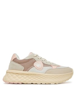 Blauer Sneakersy q-roa-34893 Beżowy ze sklepu MODIVO w kategorii Buty sportowe damskie - zdjęcie 181939523