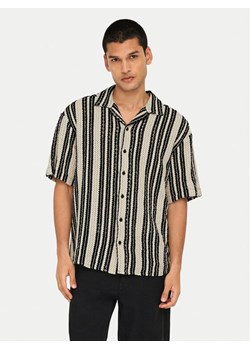 Only & Sons Koszula Dani 22030511 Beżowy Regular Fit ze sklepu MODIVO w kategorii Koszule męskie - zdjęcie 181939671