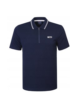 Koszulka Polo - Męska - Pako Jeans - Granatowa, Dekolt na Zamek TSPJNSpoloKENTgr ze sklepu JegoSzafa.pl w kategorii T-shirty męskie - zdjęcie 181940514