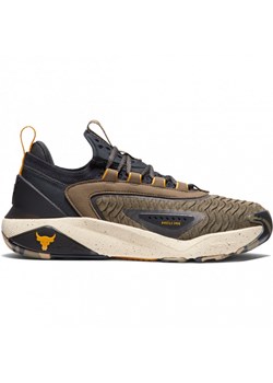 Buty treningowe crossfit uniseks Under Armour UA Project Rock 7 - brązowe ze sklepu Sportstylestory.com w kategorii Buty sportowe męskie - zdjęcie 181943634