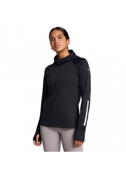 Damski longsleeve do biegania z kapturem Under Armour UA Le Cw Balaclava Hoodie - czarny ze sklepu Sportstylestory.com w kategorii Bluzki damskie - zdjęcie 181943652