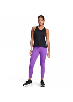 Damskie legginsy do biegania Under Armour UA Launch Ankle Tights - fioletowe ze sklepu Sportstylestory.com w kategorii Spodnie damskie - zdjęcie 181943760