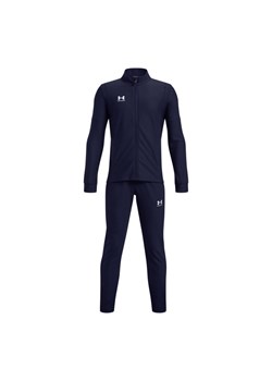 Chłopięcy dres komplet treningowy Under Armour UA B\'s Challenger Tracksuit - granatowy ze sklepu Sportstylestory.com w kategorii Dresy męskie - zdjęcie 181944114