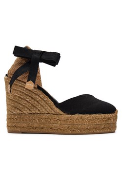 Espadryle Castañer Chiara T/8Ed/001 021458 Czarny ze sklepu eobuwie.pl w kategorii Espadryle damskie - zdjęcie 181944352