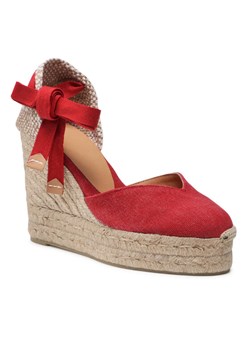 Espadryle Castañer Chiara/8ED/002 021668-604 Czerwony ze sklepu eobuwie.pl w kategorii Espadryle damskie - zdjęcie 181944383