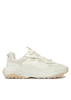 Sneakersy Hugo GO1ST 50523532 Écru ze sklepu eobuwie.pl w kategorii Buty sportowe damskie - zdjęcie 181944393