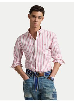 Polo Ralph Lauren Koszula 710906622002 Różowy Custom Fit ze sklepu MODIVO w kategorii Koszule męskie - zdjęcie 181945291