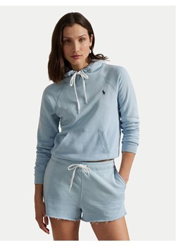 Polo Ralph Lauren Bluza 211935583013 Błękitny Regular Fit ze sklepu MODIVO w kategorii Bluzy damskie - zdjęcie 181945293