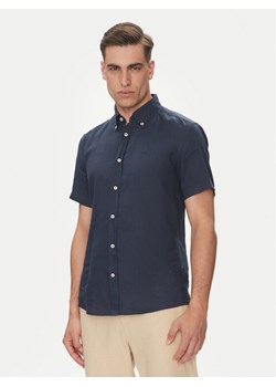 BOSS Koszula H-Roan 50539352 Granatowy Slim Fit ze sklepu MODIVO w kategorii Koszule męskie - zdjęcie 181945400