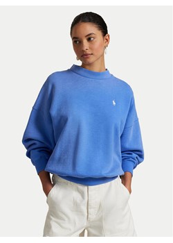 Polo Ralph Lauren Bluza 211965111002 Niebieski Oversize ze sklepu MODIVO w kategorii Bluzy damskie - zdjęcie 181945401