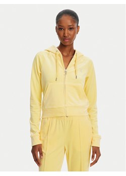 Juicy Couture Bluza Madison JCWA122001 Żółty Slim Fit ze sklepu MODIVO w kategorii Bluzy damskie - zdjęcie 181945434
