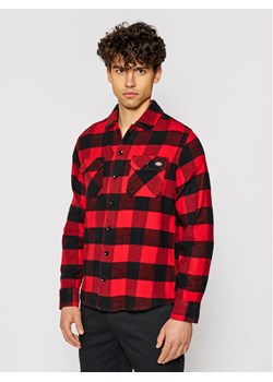 Dickies Koszula Unisex New Sacramento DK0A4XDZRDX Czerwony Regular Fit ze sklepu MODIVO w kategorii Koszule męskie - zdjęcie 181945471